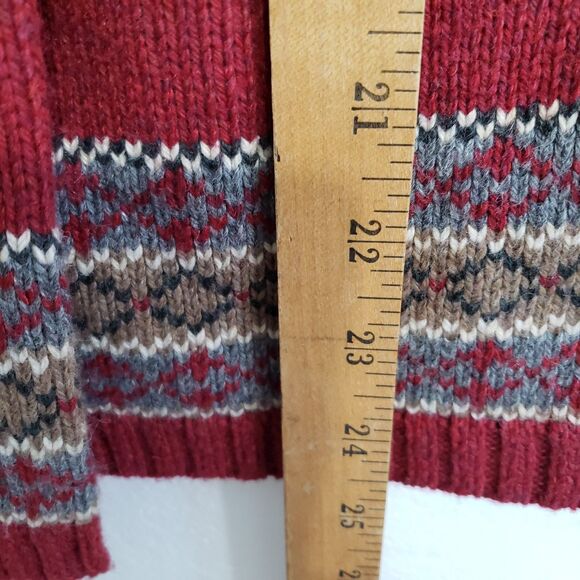 Croft & Barrow Woman's PXL Full Zip Christmas / Winter Cardigan - Picture 6 of 9